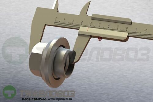 Гайка крепления колеса MAN, BPW H=39,М22x1,5 81.45503.0057